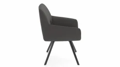 vito Armlehnenstuhl braun