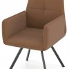vito Armlehnenstuhl braun