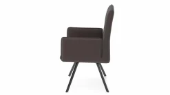 vito Armlehnenstuhl braun