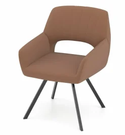 vito Armlehnenstuhl braun