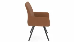 vito Armlehnenstuhl braun