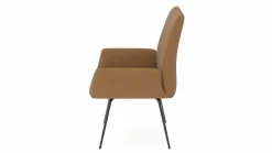 vito Armlehnenstuhl braun