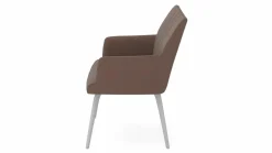 vito Armlehnenstuhl braun