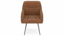 vito Armlehnenstuhl braun