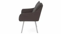 vito Armlehnenstuhl braun