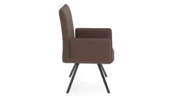 vito Armlehnenstuhl braun