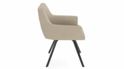 vito Armlehnenstuhl braun