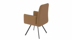 vito Armlehnenstuhl braun