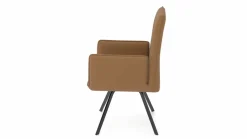 vito Armlehnenstuhl braun