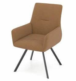 vito Armlehnenstuhl braun