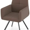 vito Armlehnenstuhl braun