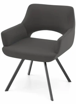 vito Armlehnenstuhl braun