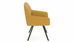 vito Armlehnenstuhl gelb