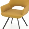 vito Armlehnenstuhl gelb