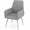 vito Armlehnenstuhl grau