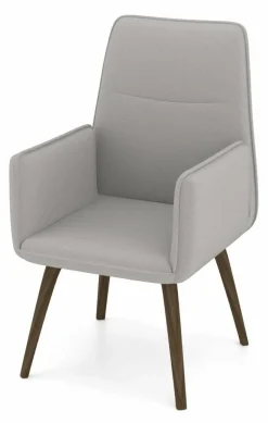 vito Armlehnenstuhl grau