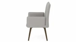 vito Armlehnenstuhl grau