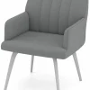 vito Armlehnenstuhl grau