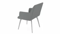 vito Armlehnenstuhl grau