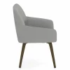 vito Armlehnenstuhl grau