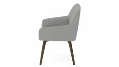 vito Armlehnenstuhl grau