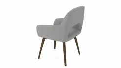 vito Armlehnenstuhl grau