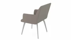 vito Armlehnenstuhl grau