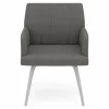 vito Armlehnenstuhl grau