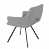 vito Armlehnenstuhl grau