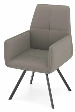 vito Armlehnenstuhl grau