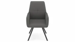 vito Armlehnenstuhl grau