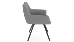vito Armlehnenstuhl grau
