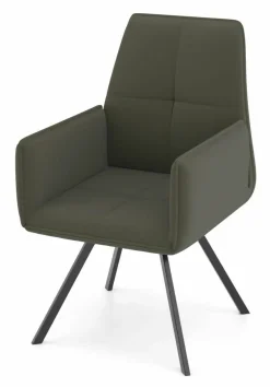 vito Armlehnenstuhl grünschwarz