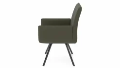 vito Armlehnenstuhl grünschwarz