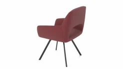 vito Armlehnenstuhl rot