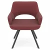 vito Armlehnenstuhl rot