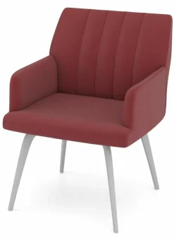 vito Armlehnenstuhl rot