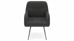 vito Armlehnenstuhl schwarz