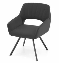 vito Armlehnenstuhl schwarz