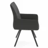 vito Armlehnenstuhl schwarz