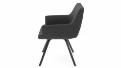 vito Armlehnenstuhl schwarz