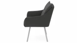 vito Armlehnenstuhl schwarz