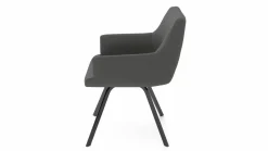 vito Armlehnenstuhl silberfarben