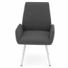 vito Armlehnenstuhl silberfarben