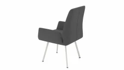 vito Armlehnenstuhl silberfarben