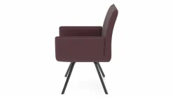 vito Armlehnenstuhl violett
