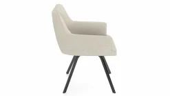 vito Armlehnenstuhl weiß