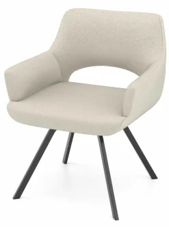 vito Armlehnenstuhl weiß