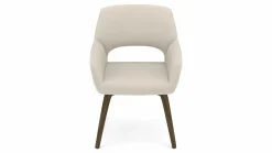 vito Armlehnenstuhl weiß