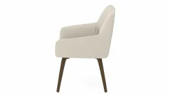 vito Armlehnenstuhl weiß